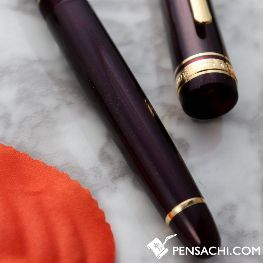 SAILOR Promenade Fountain Pen - Sparkling Red Gold - PenSachi Japanese Limited Fountain Pen
