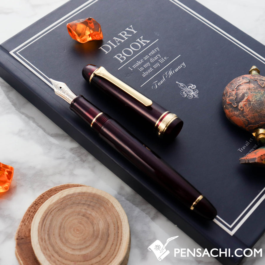 SAILOR Promenade Fountain Pen - Sparkling Red Gold - PenSachi Japanese Limited Fountain Pen