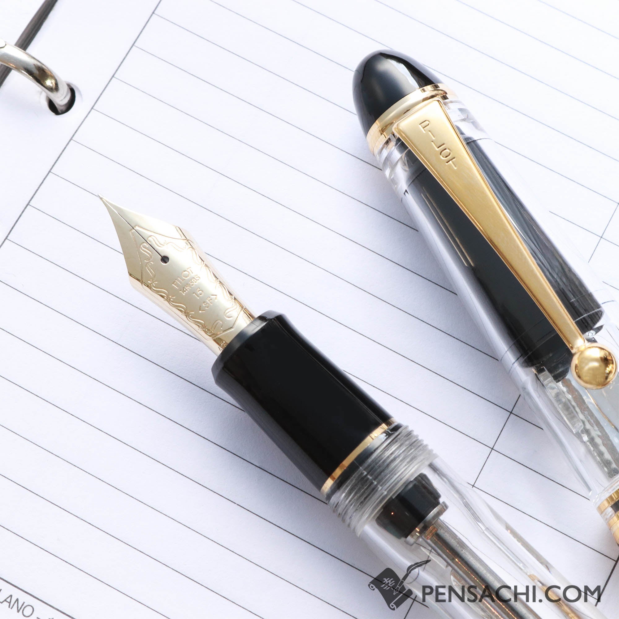 PILOT Custom 823 Fountain Pen Transparent Special Nib - FA, WA and