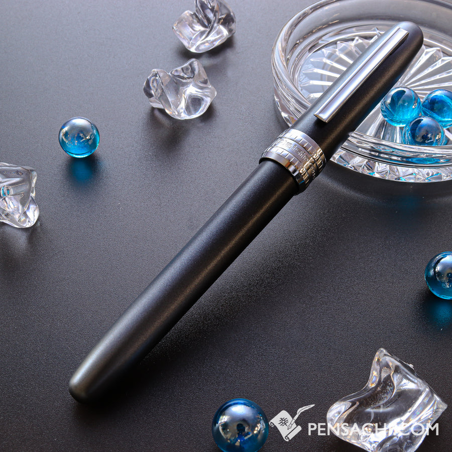 PLATINUM Plaisir Fountain Pen 10th Year anniversary- Night Gray - PenSachi Japanese Limited Fountain Pen