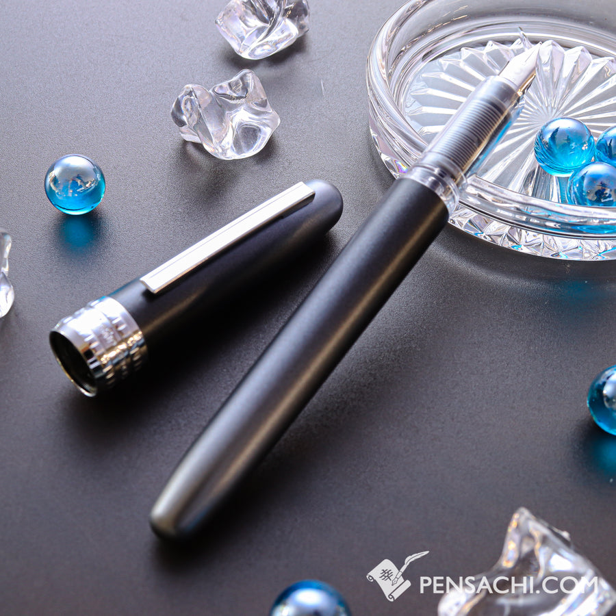 PLATINUM Plaisir Fountain Pen 10th Year anniversary- Night Gray - PenSachi Japanese Limited Fountain Pen