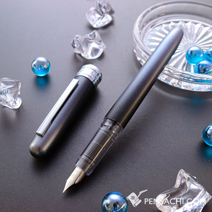 PLATINUM Plaisir Fountain Pen 10th Year anniversary- Night Gray - PenSachi Japanese Limited Fountain Pen