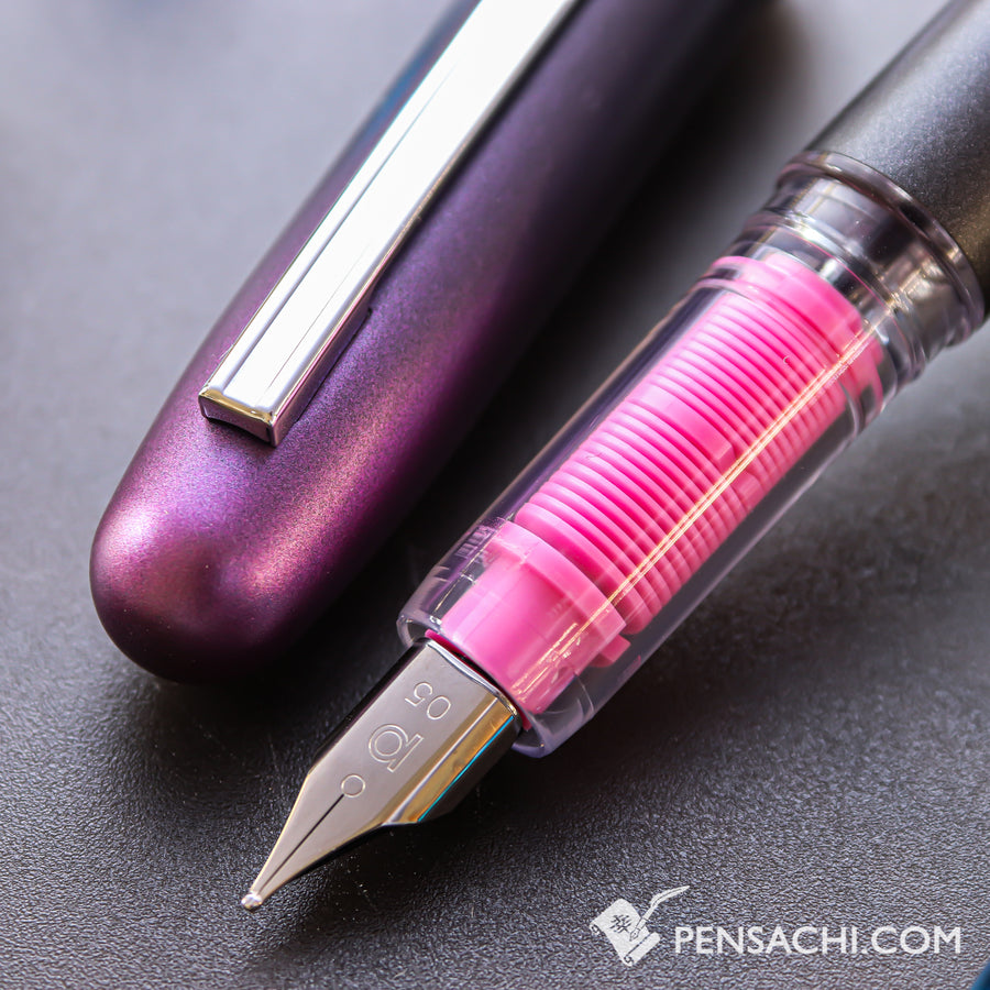 PLATINUM Plaisir Fountain Pen 10th Year anniversary- Night Pink - PenSachi Japanese Limited Fountain Pen