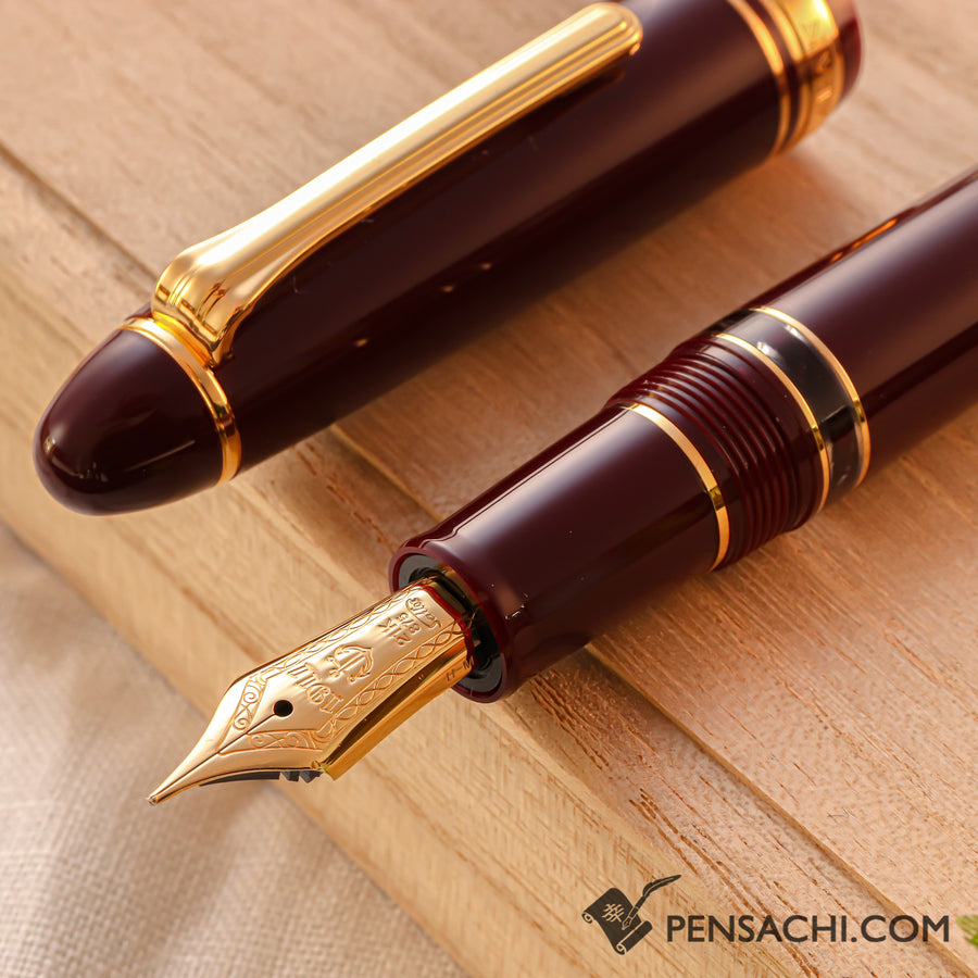 SAILOR 1911 Large (Full size) Realo Fountain Pen - Wine Red - PenSachi Japanese Limited Fountain Pen