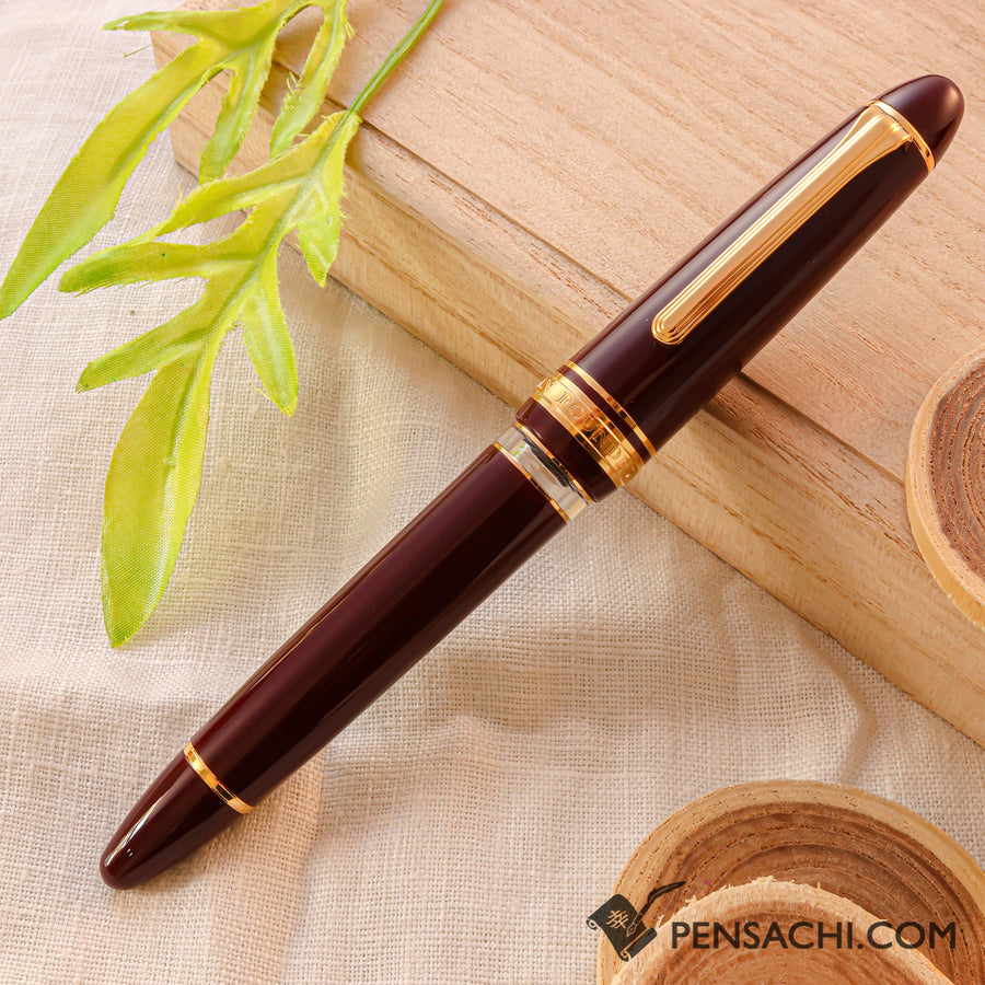 SAILOR 1911 Large (Full size) Realo Fountain Pen - Wine Red - PenSachi Japanese Limited Fountain Pen