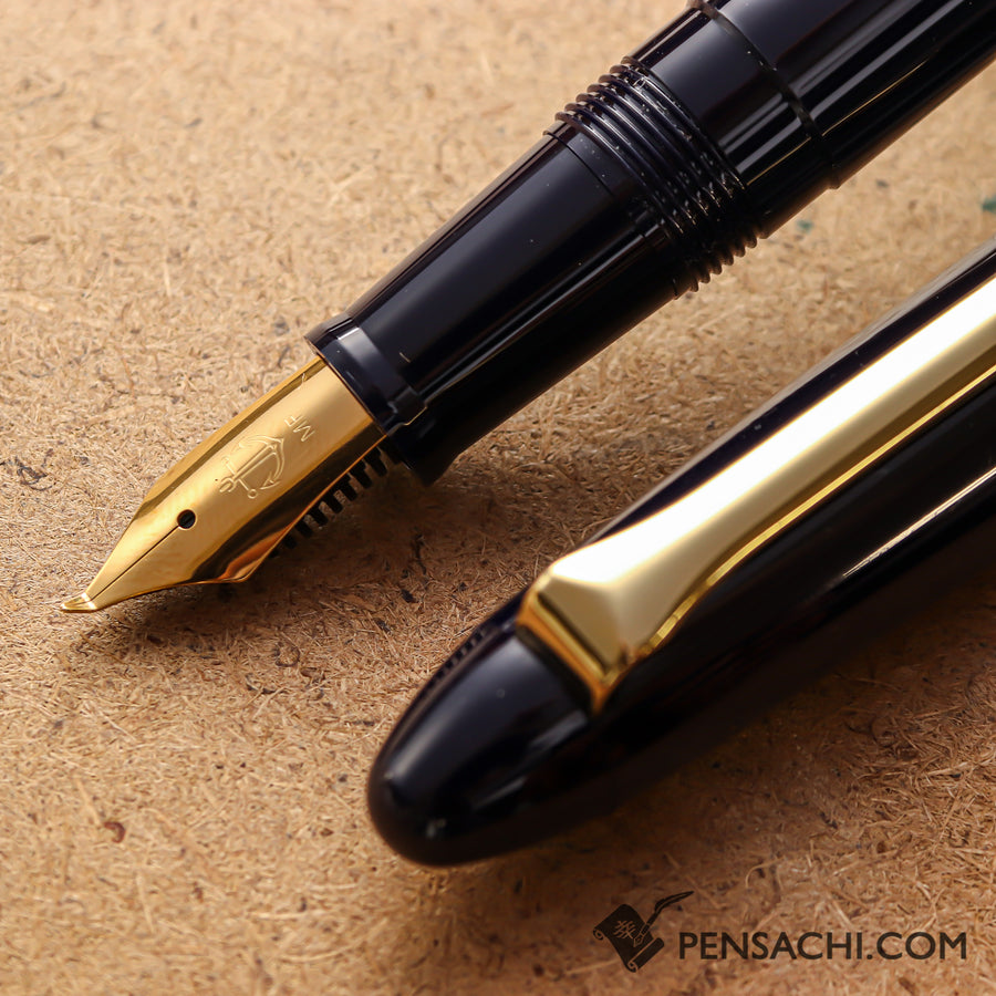 SAILOR 1911 Profit Fude Mannen Fountain Pen - Dark Blue - PenSachi Japanese Limited Fountain Pen