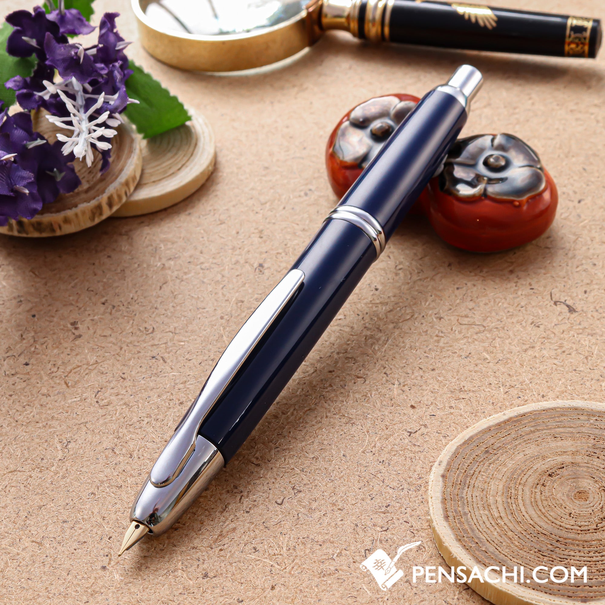 PILOT Vanishing Point Capless Special Alloy Fountain Pen - Dark