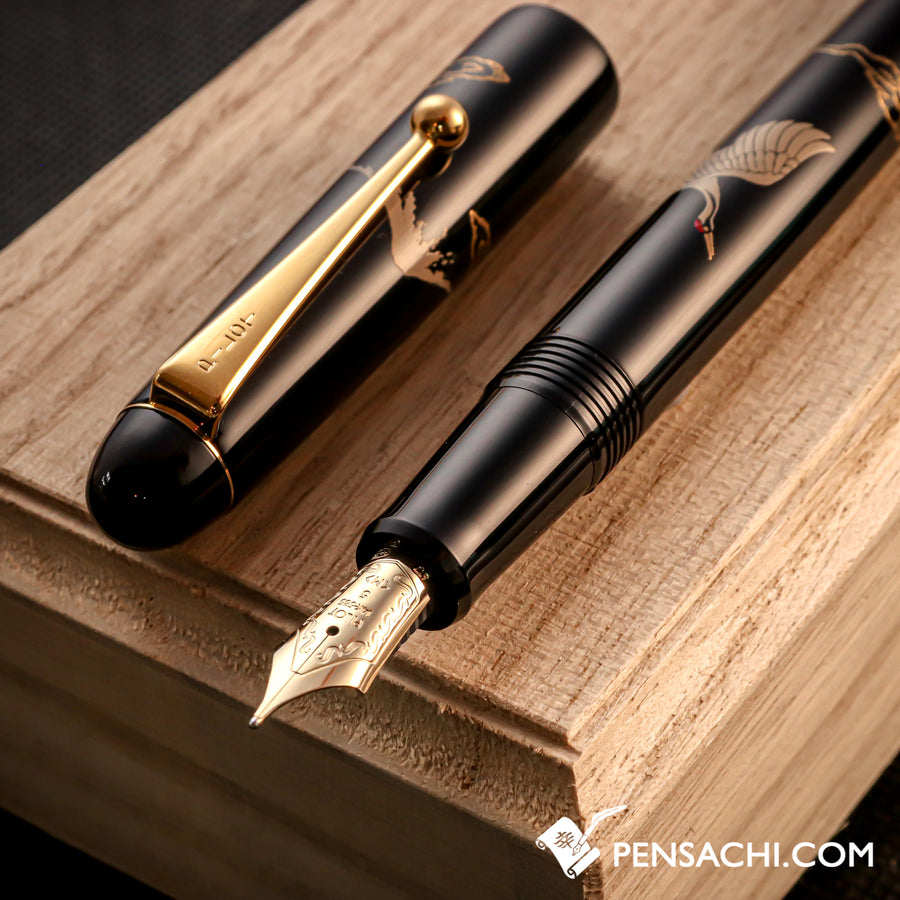 PILOT Hira Makie Fountain Pen - Crane - PenSachi Japanese Limited Fountain Pen