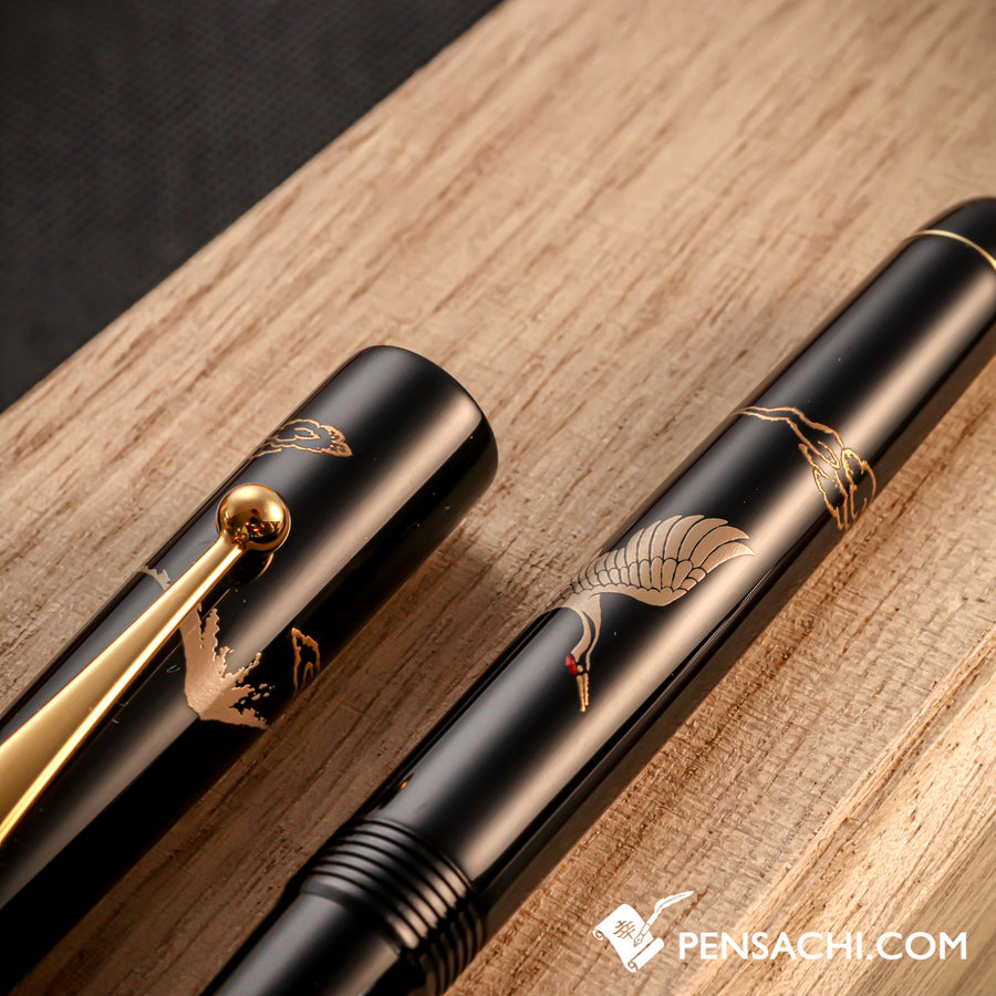 PILOT Hira Makie Fountain Pen - Crane - PenSachi Japanese Limited Fountain Pen