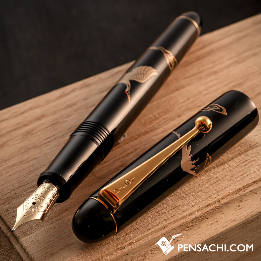 PILOT Hira Makie Fountain Pen - Crane - PenSachi Japanese Limited Fountain Pen