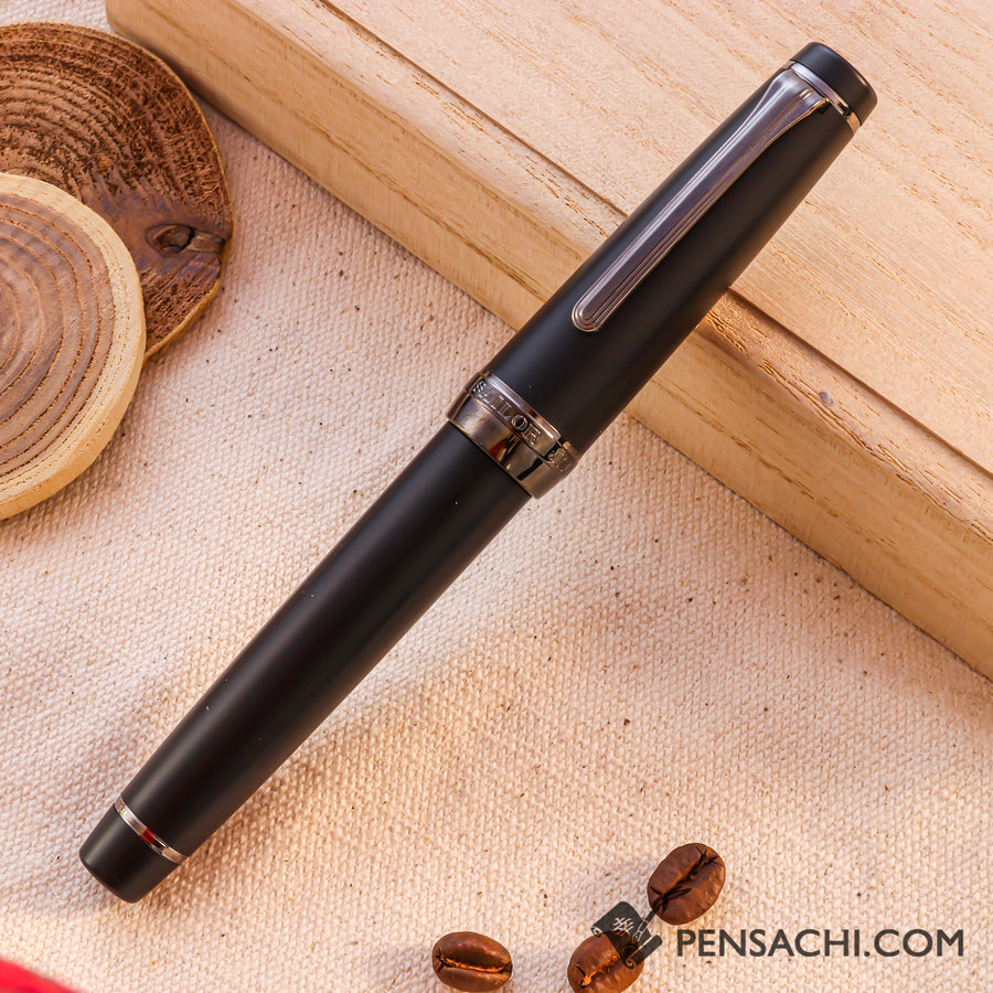 SAILOR Pro Gear Classic Fountain Pen - Imperial Black - PenSachi Japanese Limited Fountain Pen