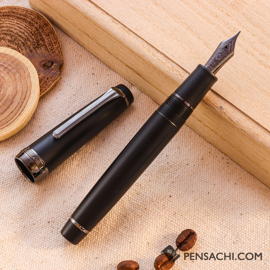 SAILOR Pro Gear Classic Fountain Pen - Imperial Black - PenSachi Japanese Limited Fountain Pen