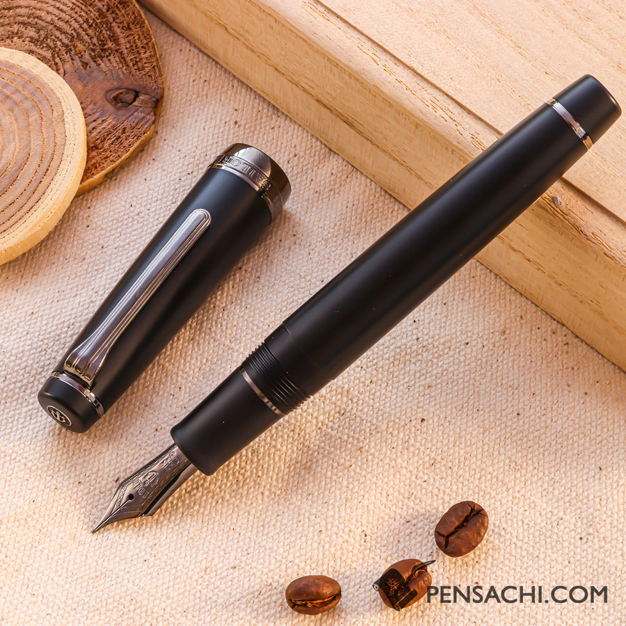 SAILOR Pro Gear Classic Fountain Pen - Imperial Black - PenSachi Japanese Limited Fountain Pen