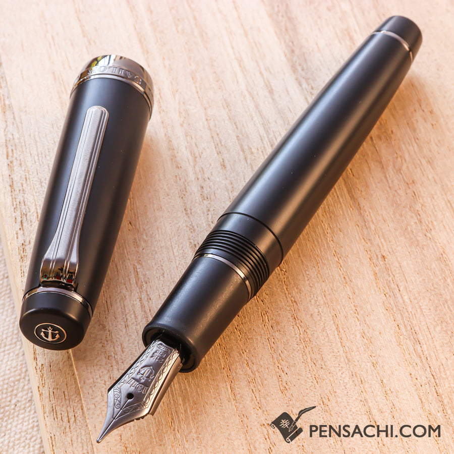 SAILOR Pro Gear Classic Fountain Pen - Imperial Black - PenSachi Japanese Limited Fountain Pen