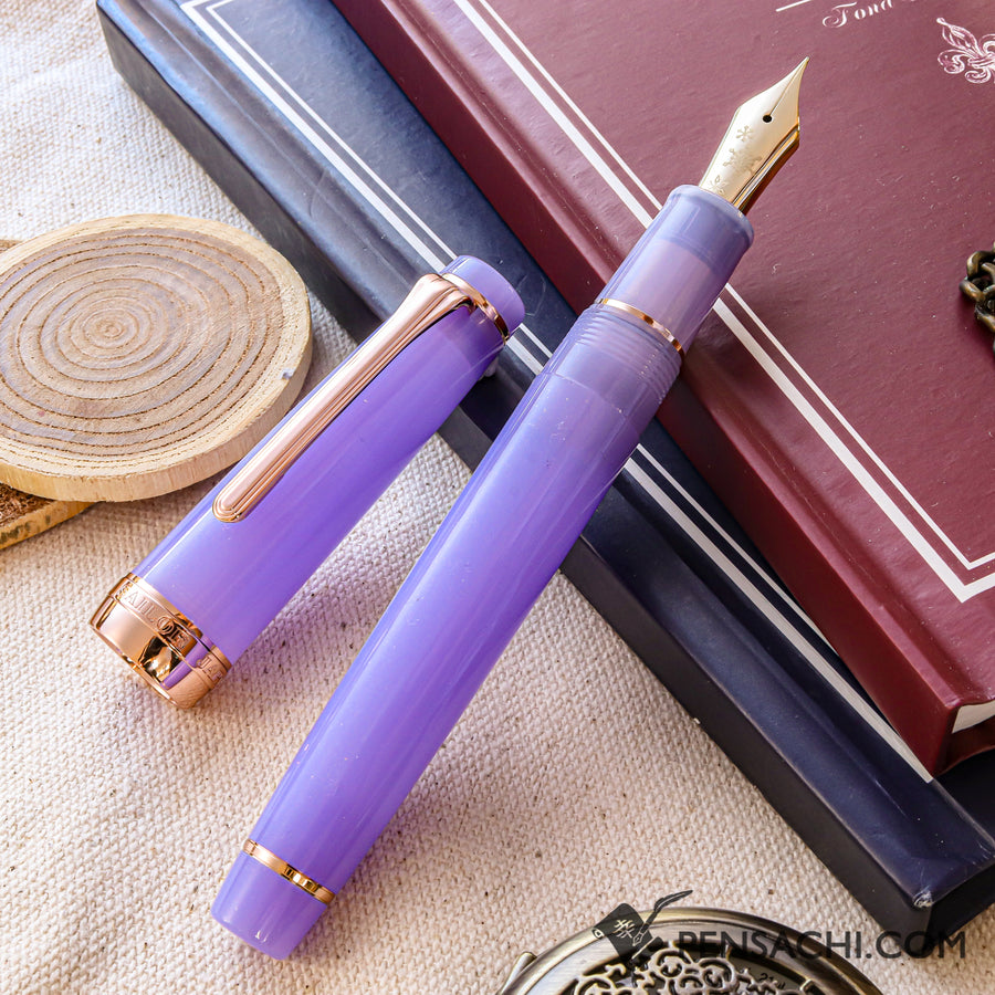 SAILOR Limited Edition Pro Gear Fountain Pen - Amethyst Ice - PenSachi Japanese Limited Fountain Pen