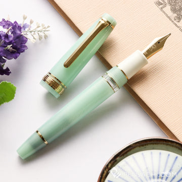 SAILOR Limited Edition Pro Gear Realo Fountain Pen - Mint - PenSachi Japanese Limited Fountain Pen