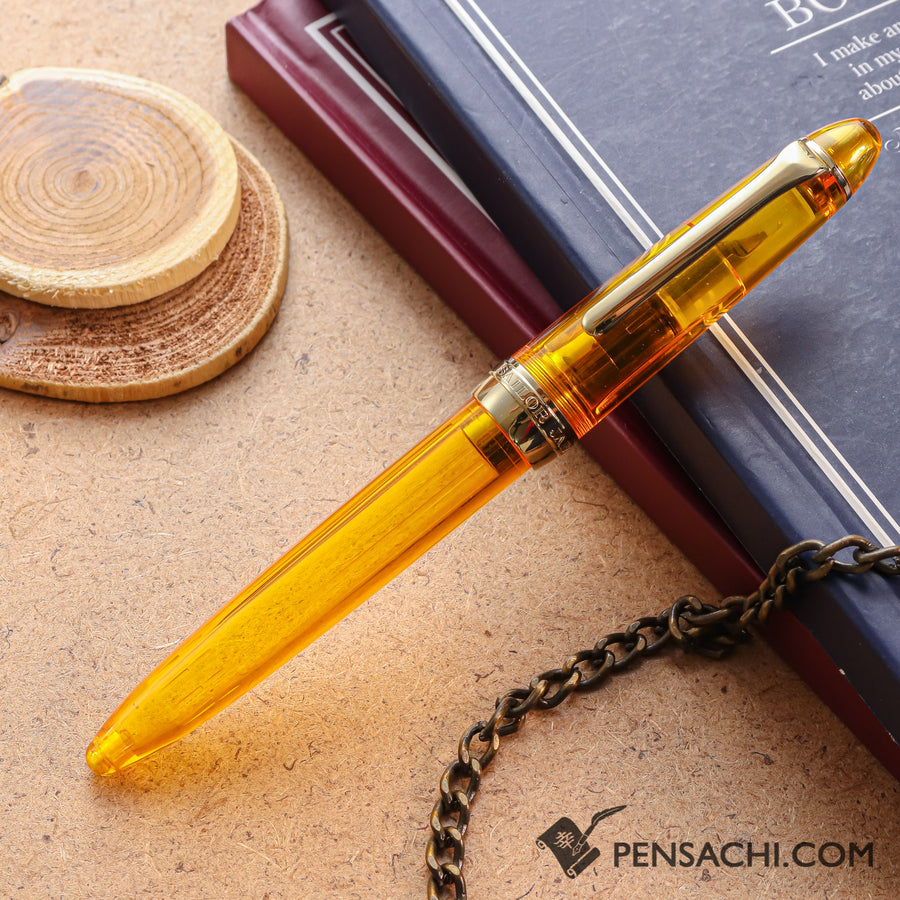 SAILOR Limited Edition 1911 Profit Pro-Color Demonstrator Fountain Pen - Cyber Yellow - PenSachi Japanese Limited Fountain Pen