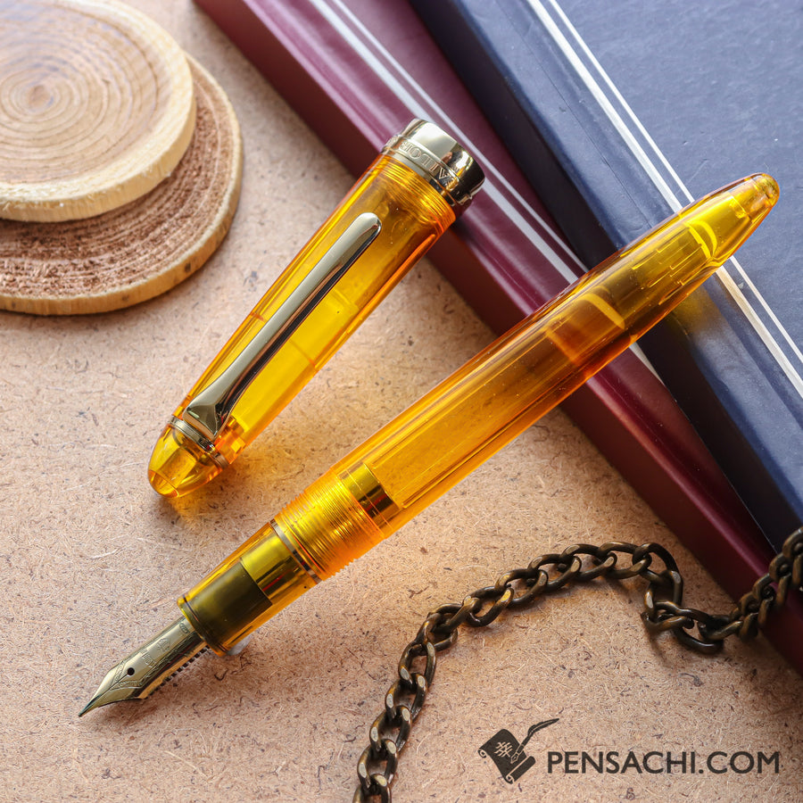 SAILOR Limited Edition 1911 Profit Pro-Color Demonstrator Fountain Pen - Cyber Yellow - PenSachi Japanese Limited Fountain Pen