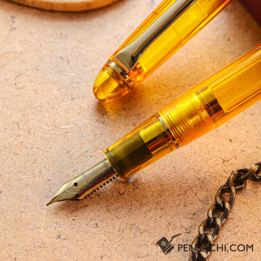 SAILOR Limited Edition 1911 Profit Pro-Color Demonstrator Fountain Pen - Cyber Yellow - PenSachi Japanese Limited Fountain Pen