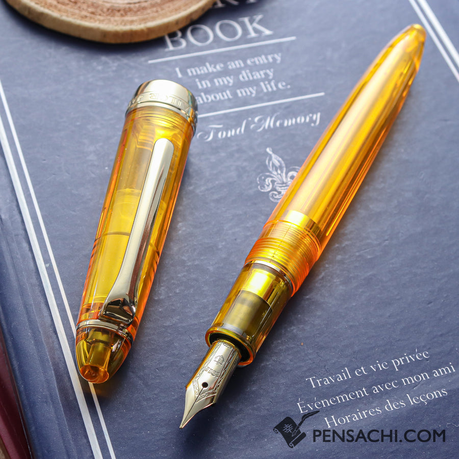 SAILOR Limited Edition 1911 Profit Pro-Color Demonstrator Fountain Pen - Cyber Yellow - PenSachi Japanese Limited Fountain Pen