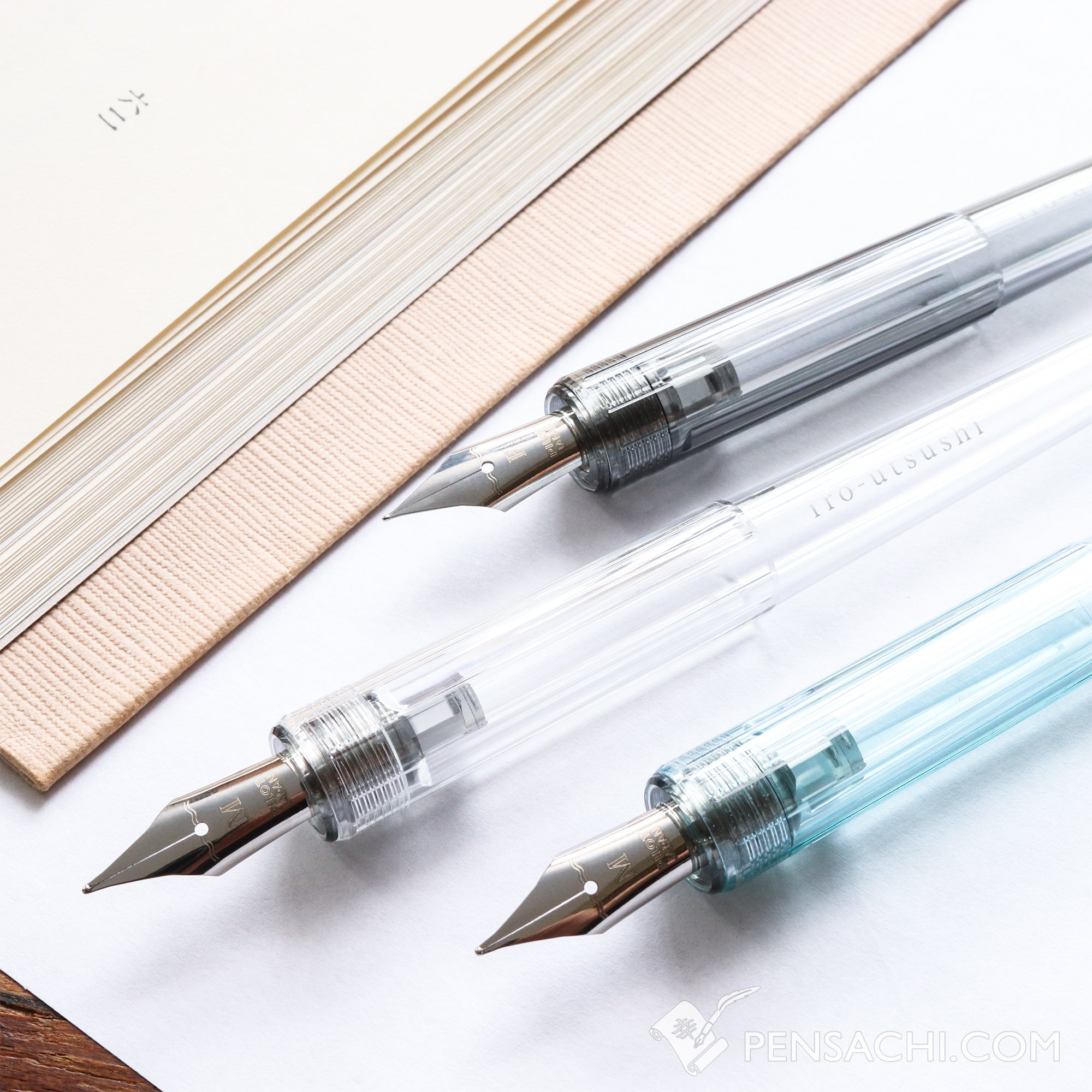 PILOT Iro-utsushi Dip Pen - Clear Black | PenSachi - Japan Limited
