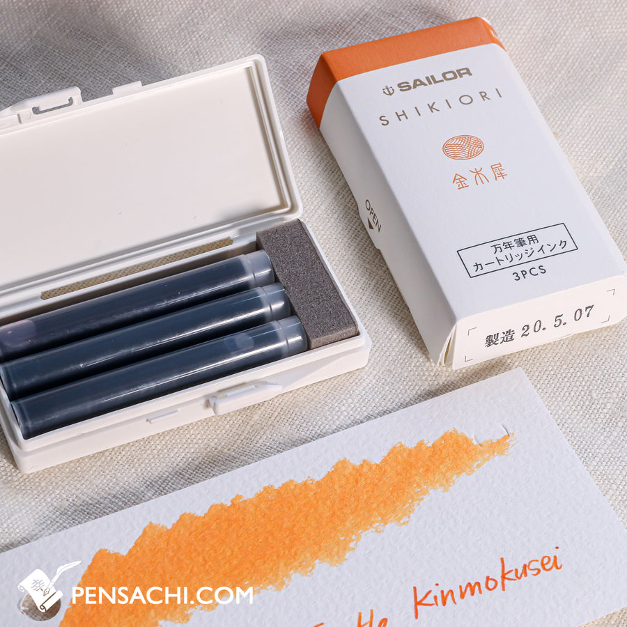 Sailor Shikiori Ink Cartridges - PenSachi Japanese Limited Fountain Pen