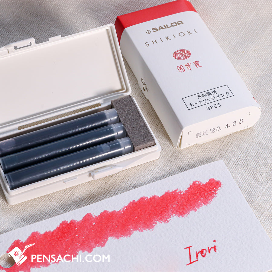 Sailor Shikiori Ink Cartridges - PenSachi Japanese Limited Fountain Pen