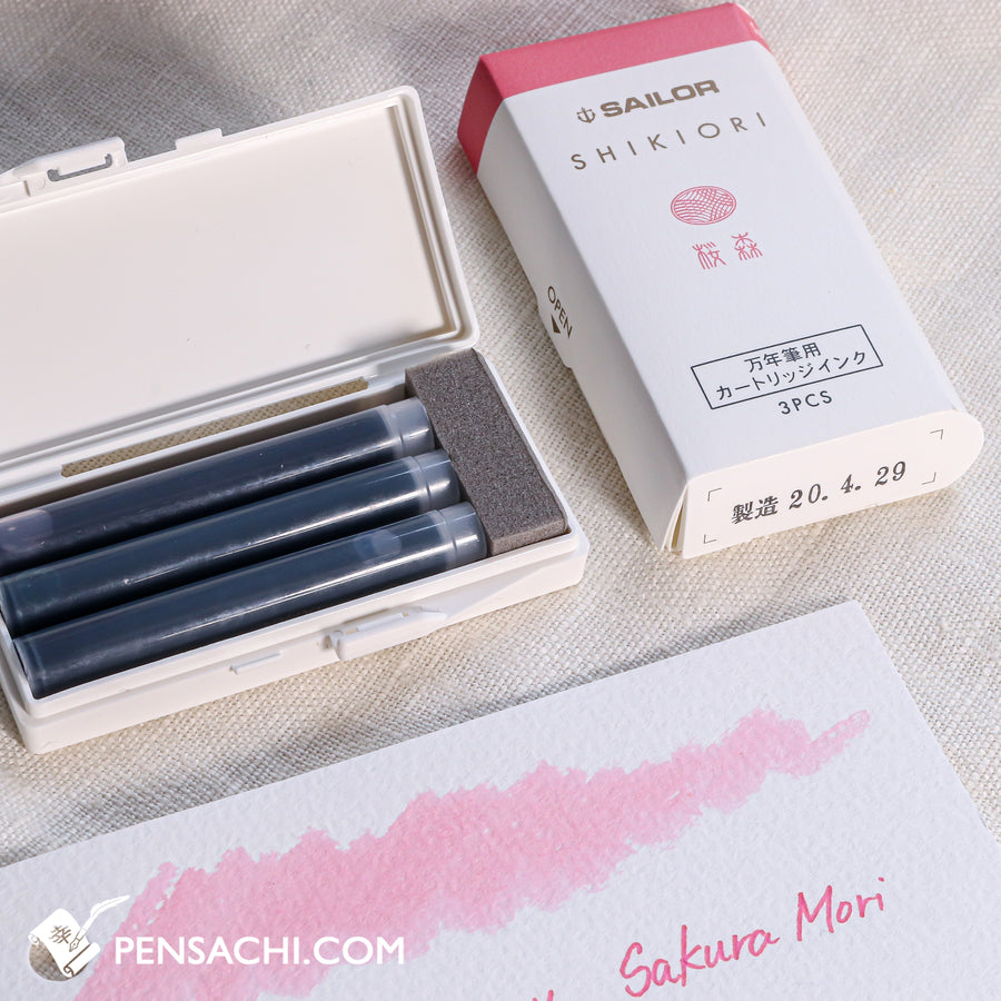 Sailor Shikiori Ink Cartridges - PenSachi Japanese Limited Fountain Pen