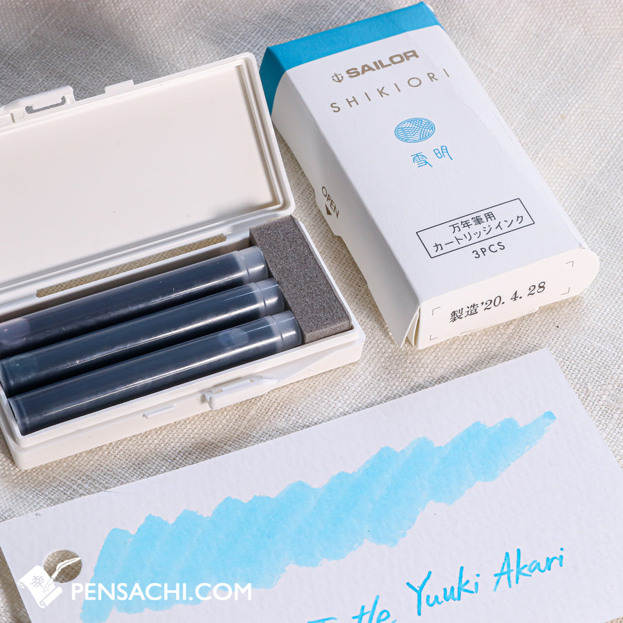 Sailor Shikiori Ink Cartridges - PenSachi Japanese Limited Fountain Pen