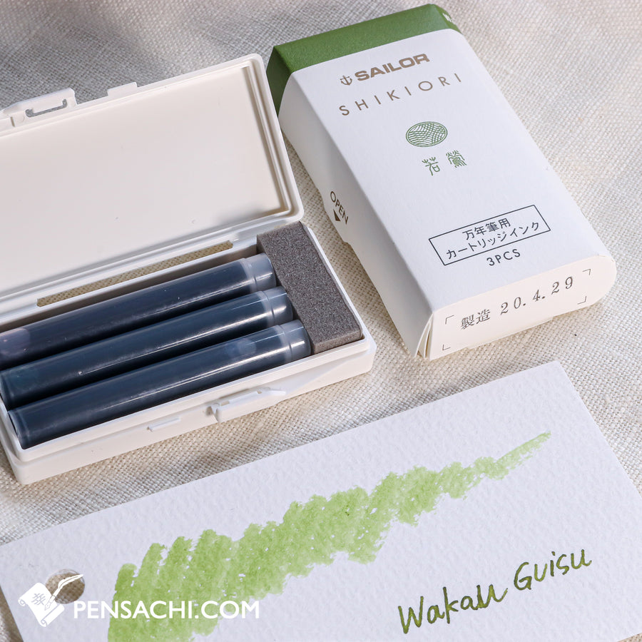 Sailor Shikiori Ink Cartridges 5 Colors Set - Spring - PenSachi Japanese Limited Fountain Pen