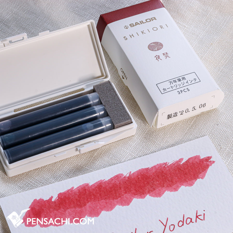 Sailor Shikiori Ink Cartridges - PenSachi Japanese Limited Fountain Pen