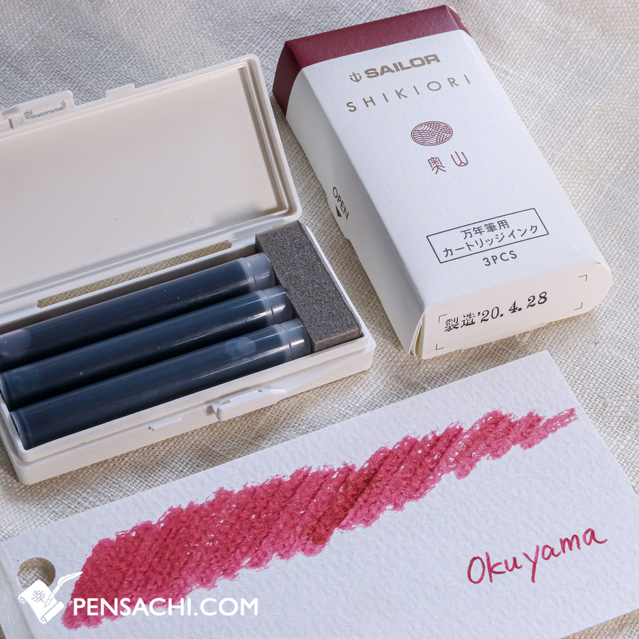 Sailor Shikiori Ink Cartridges - PenSachi Japanese Limited Fountain Pen