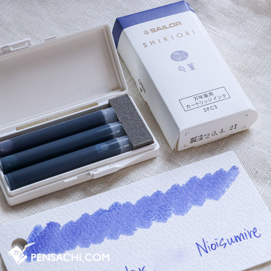 Sailor Shikiori Ink Cartridges - PenSachi Japanese Limited Fountain Pen