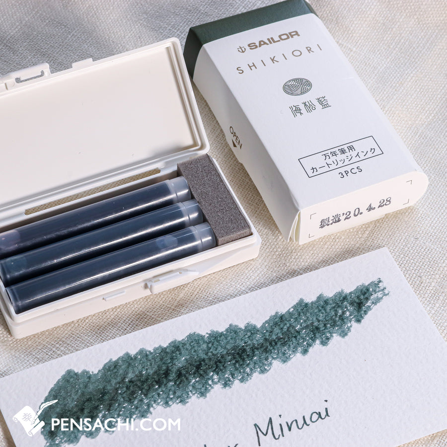 Sailor Shikiori Ink Cartridges - PenSachi Japanese Limited Fountain Pen