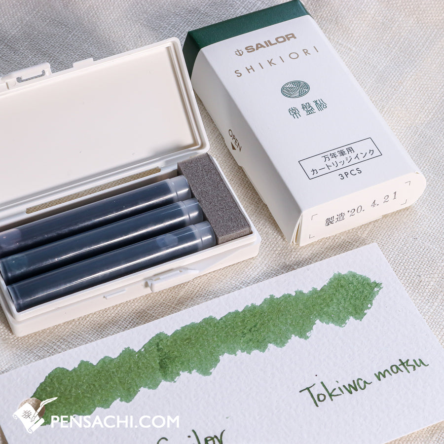 Sailor Shikiori Ink Cartridges - PenSachi Japanese Limited Fountain Pen