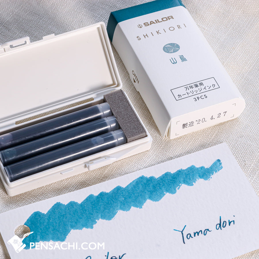 Sailor Shikiori Ink Cartridges 5 Colors Set - Fall - PenSachi Japanese Limited Fountain Pen