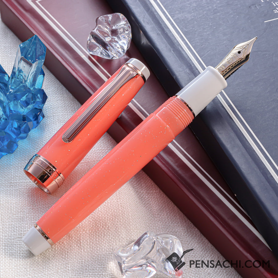 SAILOR Limited Edition Pro Gear Slim (Sapporo) Fountain Pen - Sango - PenSachi Japanese Limited Fountain Pen