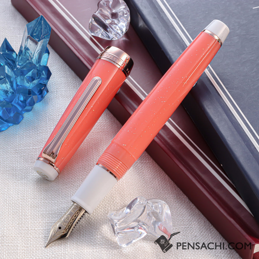 SAILOR Limited Edition Pro Gear Slim (Sapporo) Fountain Pen - Sango - PenSachi Japanese Limited Fountain Pen