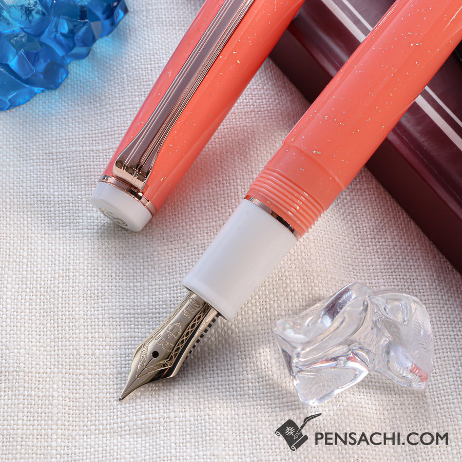 SAILOR Limited Edition Pro Gear Slim (Sapporo) Fountain Pen - Sango - PenSachi Japanese Limited Fountain Pen