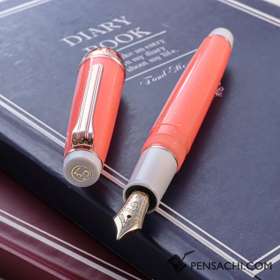 SAILOR Limited Edition Pro Gear Slim (Sapporo) Fountain Pen - Sango - PenSachi Japanese Limited Fountain Pen