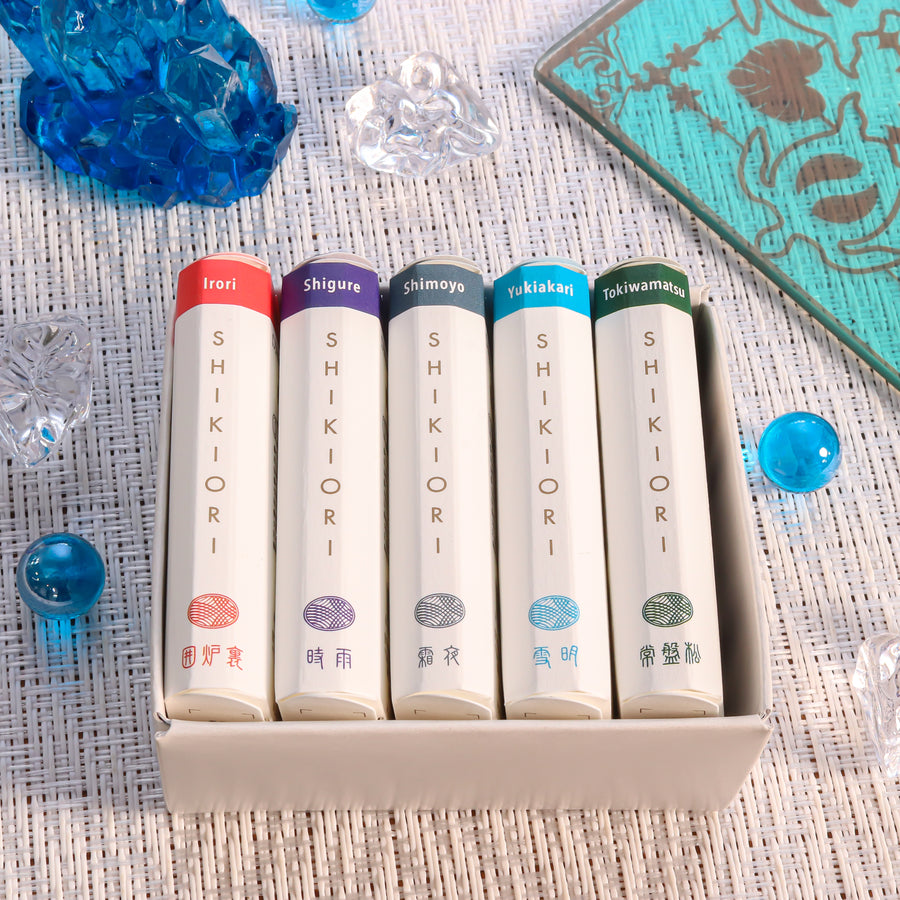 Sailor Shikiori Ink Cartridges 20 Colors Set - PenSachi Japanese Limited Fountain Pen