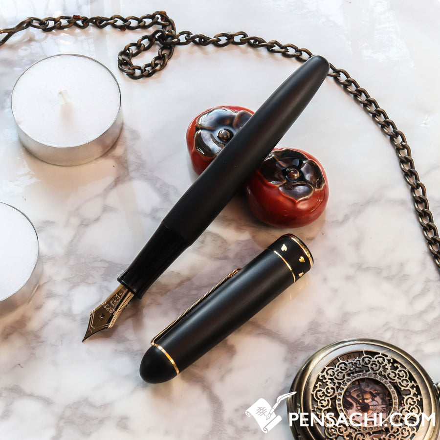 PLATINUM #3776 Century Higo Zogan Fountain Pen - Sakura - PenSachi Japanese Limited Fountain Pen