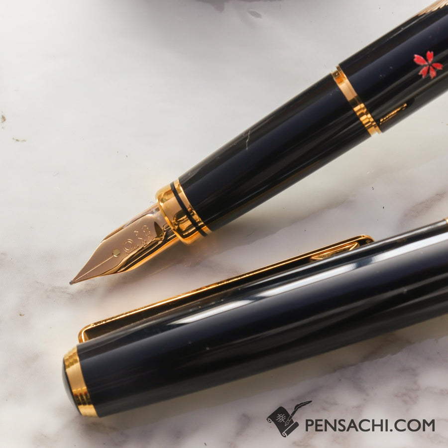 PLATINUM Modern Maki-e Fountain Pen - Phoenix - PenSachi Japanese Limited Fountain Pen