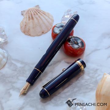 PILOT Custom 74 Fountain Pen - Dark Blue - PenSachi Japanese Limited Fountain Pen