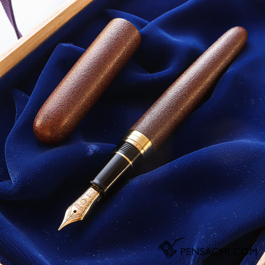 SAILOR 1911 Profit Large (Full size) Fountain Pen - REI URUSHI TSUGARU SABI NURI - PenSachi Japanese Limited Fountain Pen