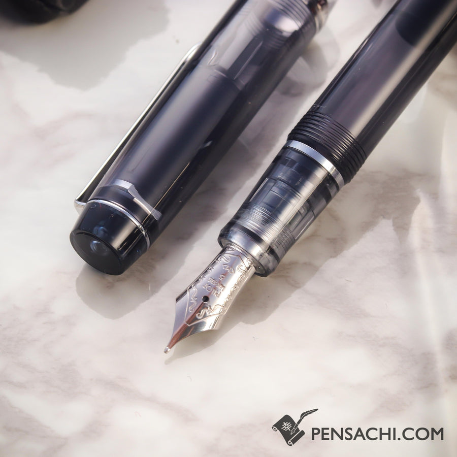 PILOT Custom Heritage 92 Fountain Pen - Demonstrator Black - PenSachi Japanese Limited Fountain Pen