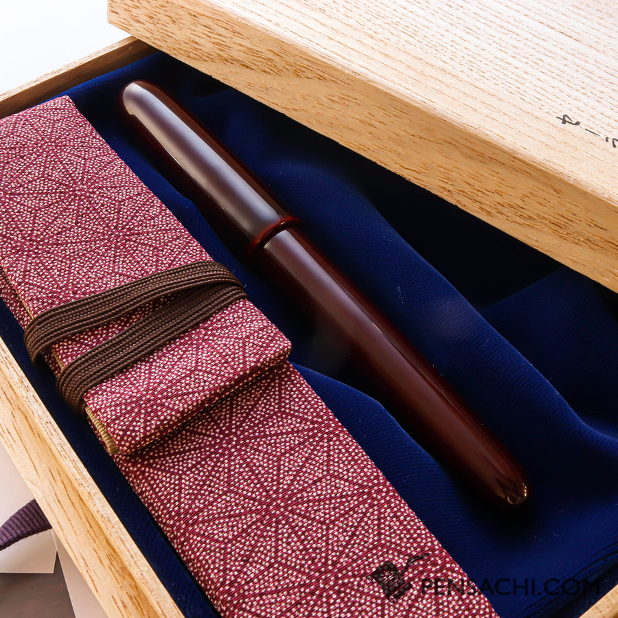 SAILOR 1911 Profit Large (Full size) Fountain Pen -  REI URUSHI WAJIMA TAME NURI - PenSachi Japanese Limited Fountain Pen