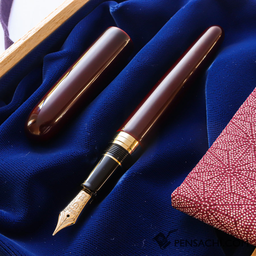 SAILOR 1911 Profit Large (Full size) Fountain Pen -  REI URUSHI WAJIMA TAME NURI - PenSachi Japanese Limited Fountain Pen