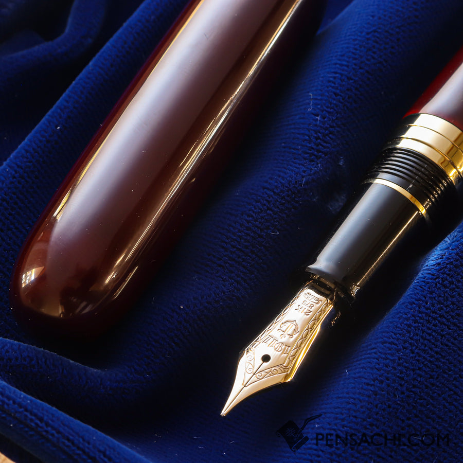 SAILOR 1911 Profit Large (Full size) Fountain Pen -  REI URUSHI WAJIMA TAME NURI - PenSachi Japanese Limited Fountain Pen