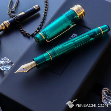 SAILOR King of Pen Pro Gear Fountain Pen - Teal Green - PenSachi Japanese Limited Fountain Pen